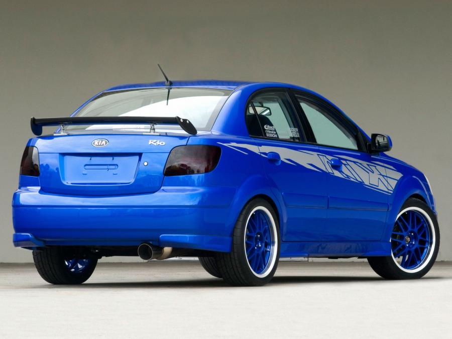  Kia Rio Blue Missile 2005 года  (фото 2 из 5)